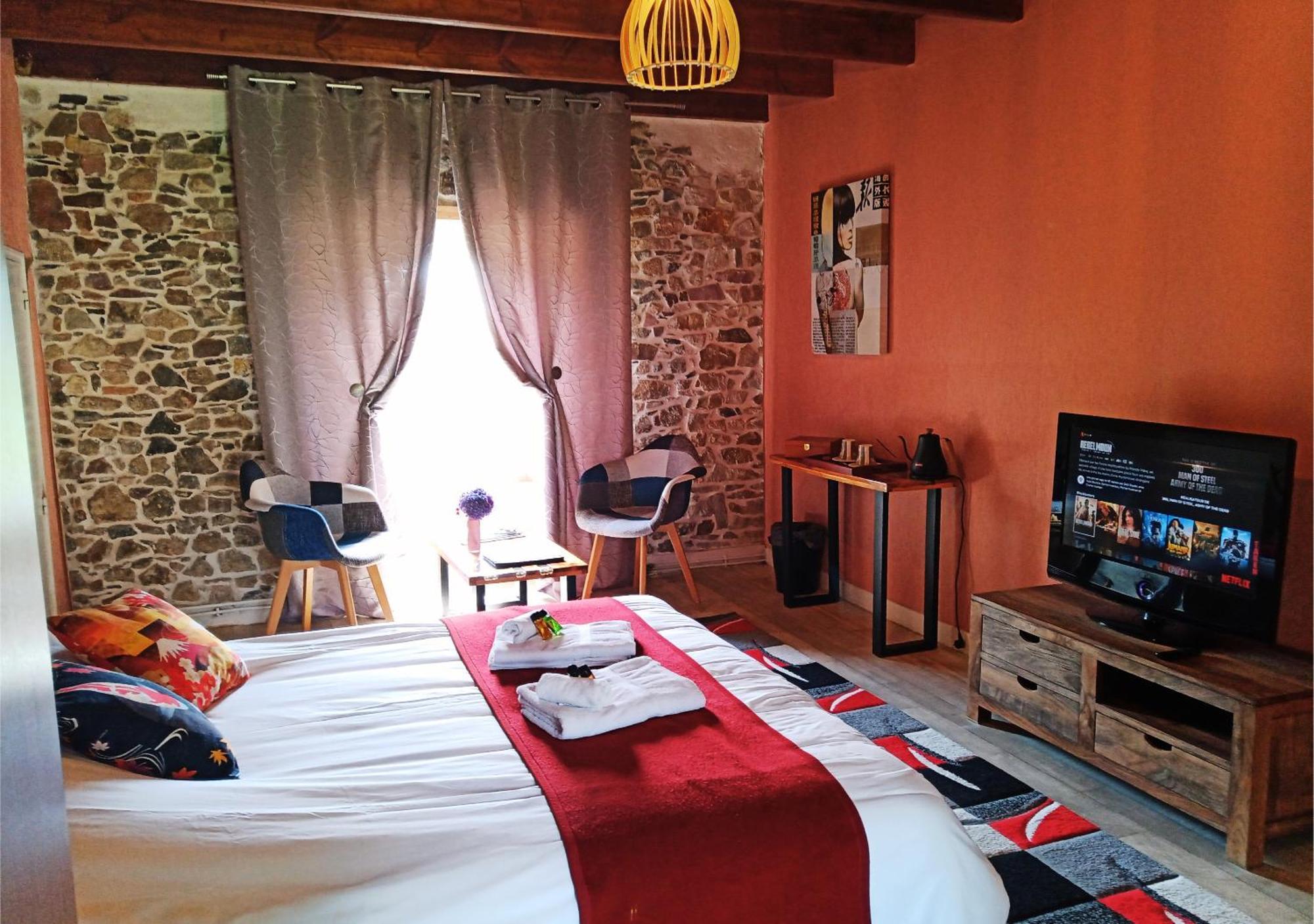 La Synchronicite - Chambres D'Hotes Saint-Sauveur-Villages ภายนอก รูปภาพ